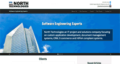 Desktop Screenshot of northtechnologies.com